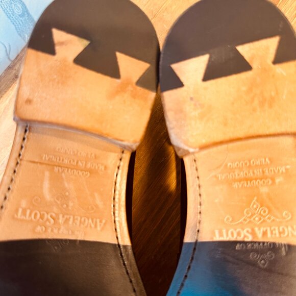 The Office of Angela Scott Ms Madison Black and White Penny Loafer- NIB  7.5 - Picture 5 of 5